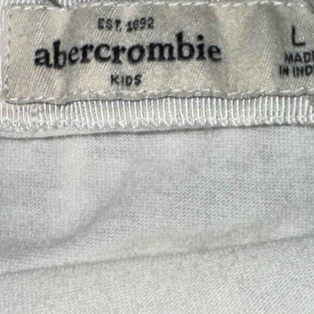 Abercrombie Kids Cream Maxi Skort with crocheted hem - Picture 7 of 11